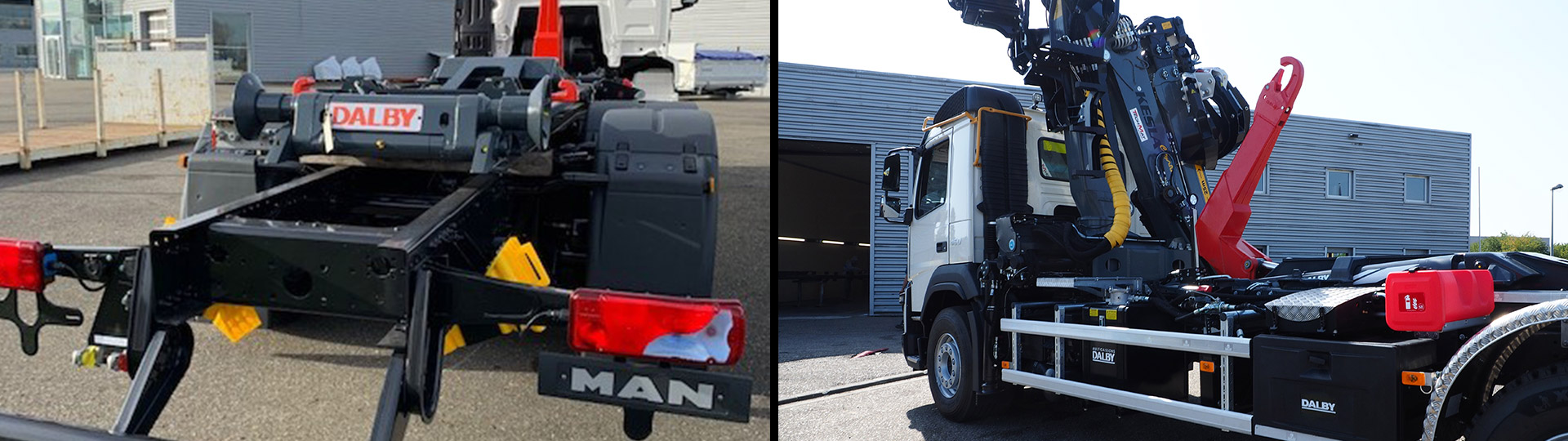 Montage équipements camion poids lourds Nouvelle Aquitaine